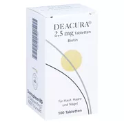 Produktabbildung: Deacura 2,5 mg Tabletten 100 St