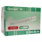 Produktabbildung: Omnican Insulinspr.1 ml U40 m.Kan.0,30x1 100X1 St