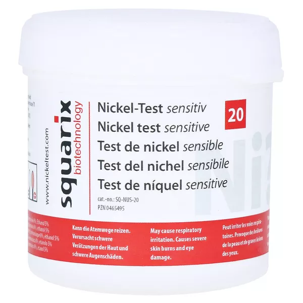 Nickel Test Sensitiv 20 St