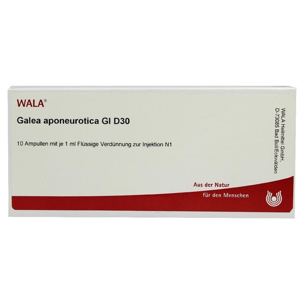 Galea Aponeurotica GL D 30 Ampullen 10X1 ml