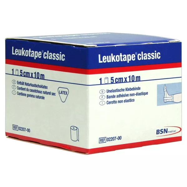 Leukotape Classic 5 cmx10 m weiß 1 St