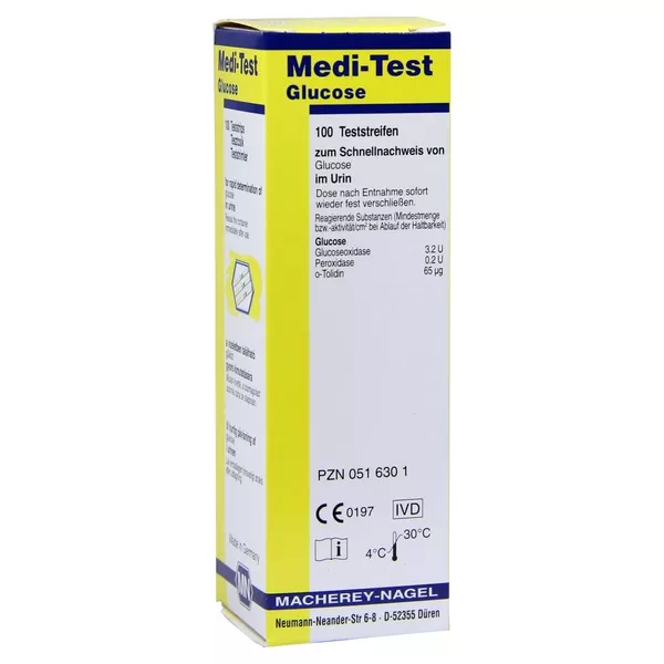 Medi-test Glucose Teststreifen 100 St