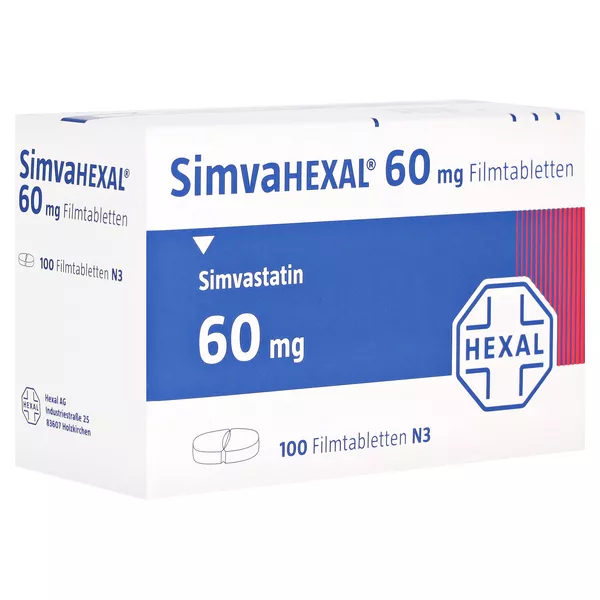 Simvahexal 60 mg Filmtabletten 100 St