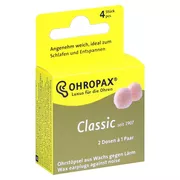 Produktabbildung: Ohropax Classic Ohrstöpsel 4 St