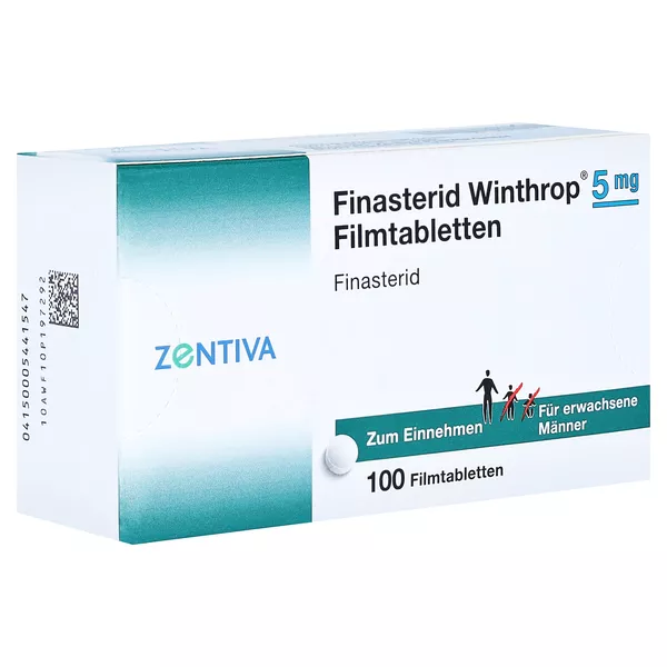 Finasterid Winthrop 5 mg Filmtabletten 100 St
