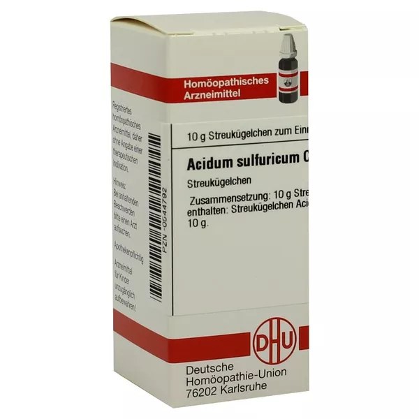 Acidum Sulfuricum C 12 Globuli 10 g