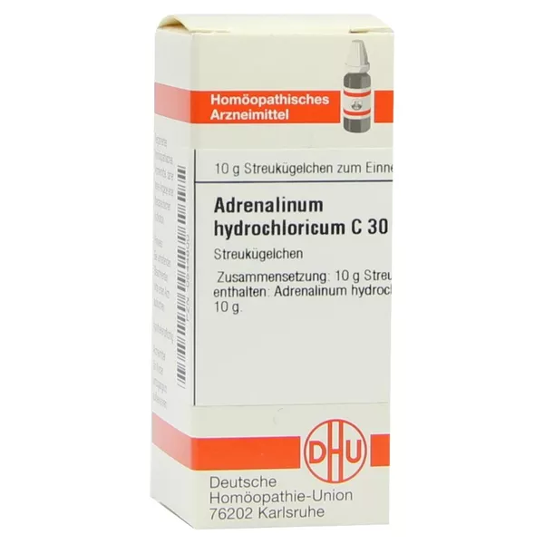 Adrenalinum Hydrochloricum C 30 Globuli 10 g