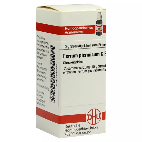 Ferrum Picrinicum C 30 Globuli 10 g