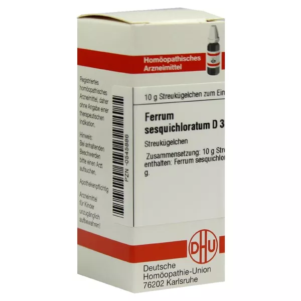 Ferrum Sesquichloratum D 30 Globuli 10 g
