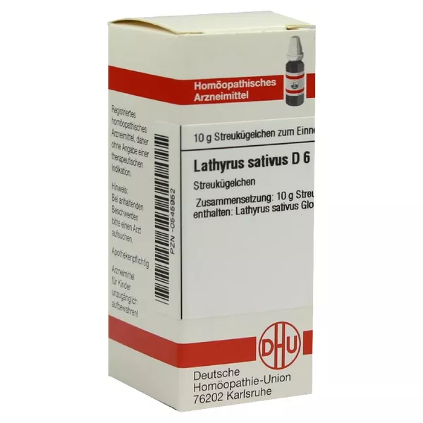 Lathyrus Sativus D 6 Globuli 10 g