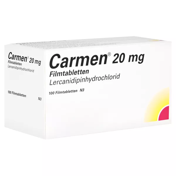 Carmen 20 mg Filmtabletten 100 St