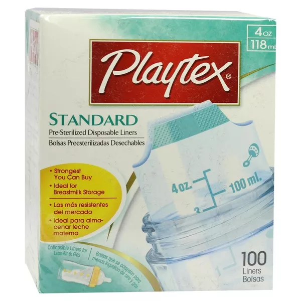 Playtex Einwegbeutel 120/118 ml 100 St