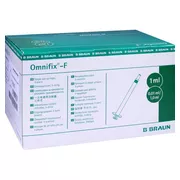 Produktabbildung: Omnifix F Solo Spritzen1 ml 100X1 ml