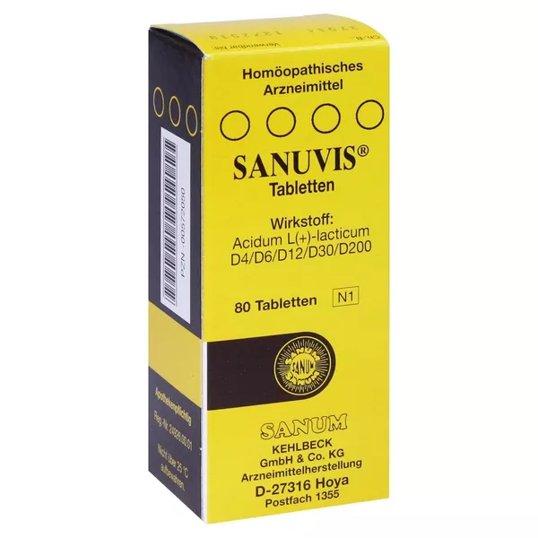Sanuvis Tabletten 80 St
