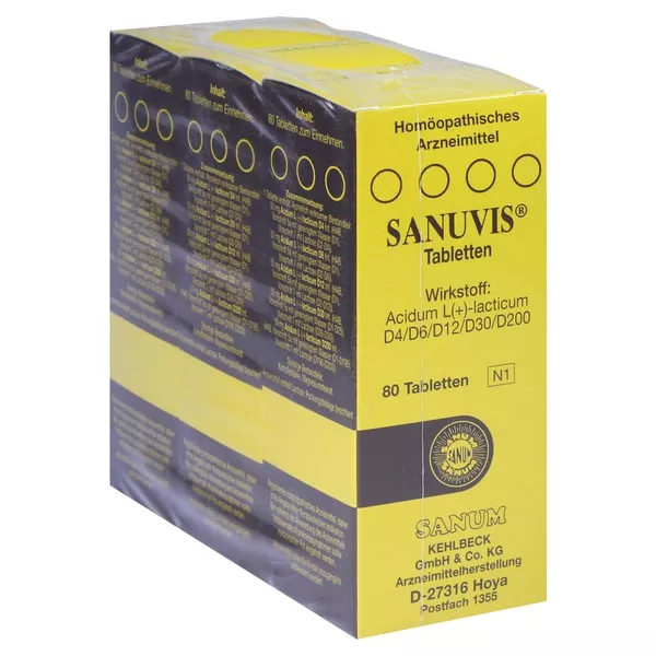 Sanuvis Tabletten 3X80 St