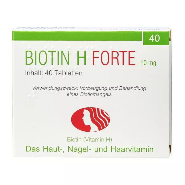 Biotin H forte 10 mg Tabletten 40 St