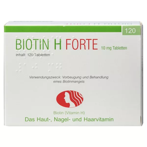 Biotin H forte 10 mg Tabletten 120 St
