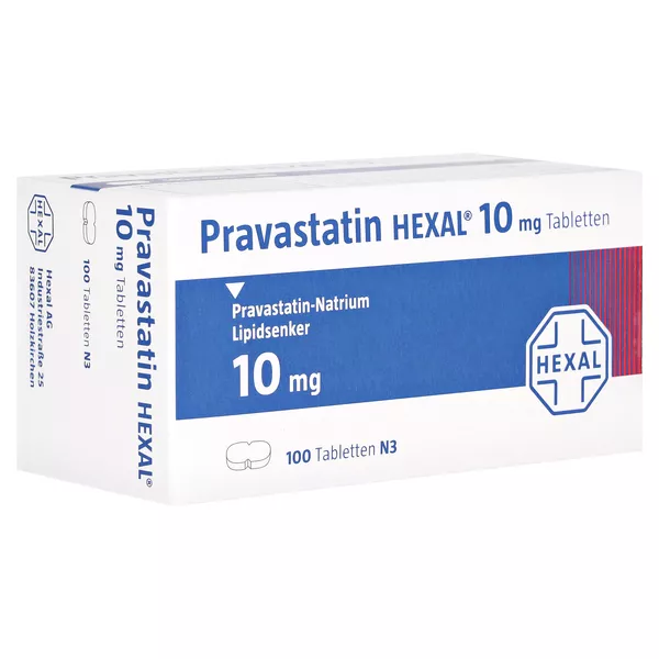 Pravastatin Hexal 10 mg Tabletten 100 St