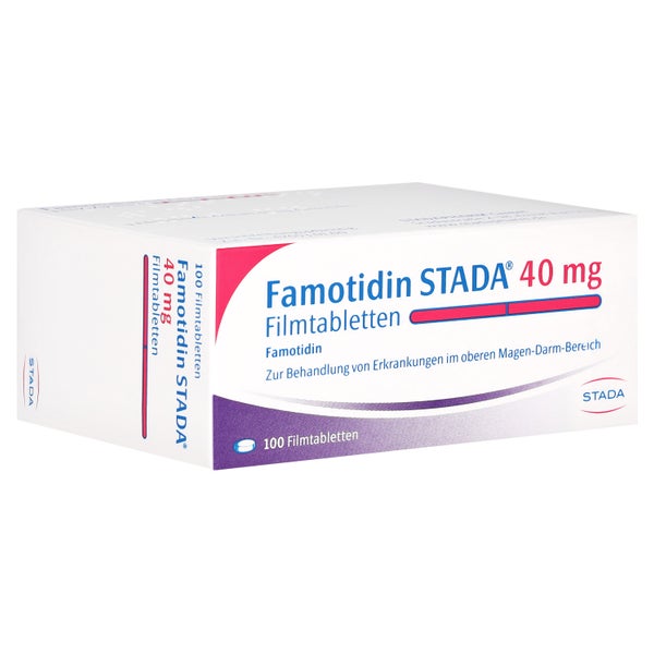 Famotidin Stada 40 mg Filmtabletten 100 St