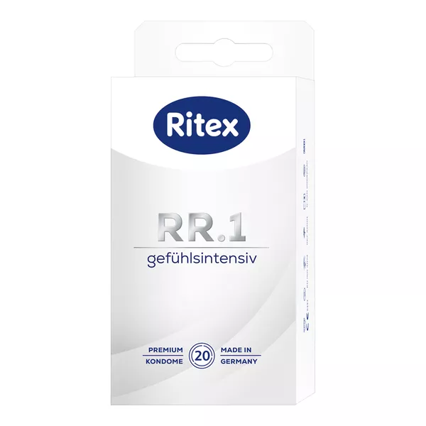 «RR.1» Gefühlsintensiv, Kondome für natürliche Gefühle (20 Kondome) 20 St