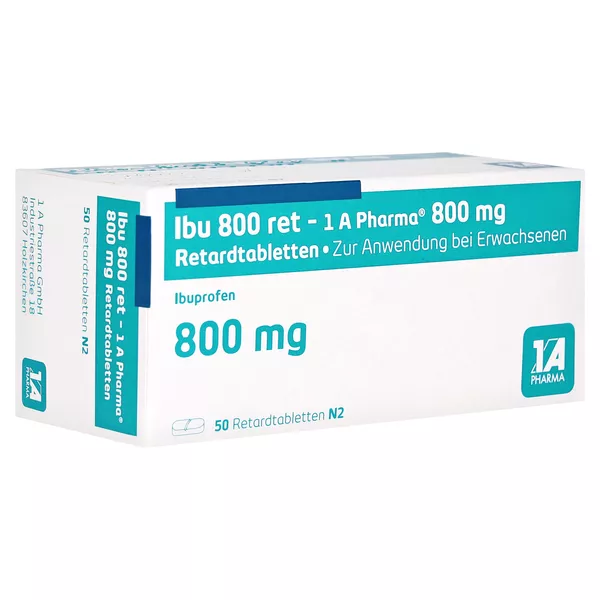 IBU 800 Ret-1a Pharma Tabl. 50 St