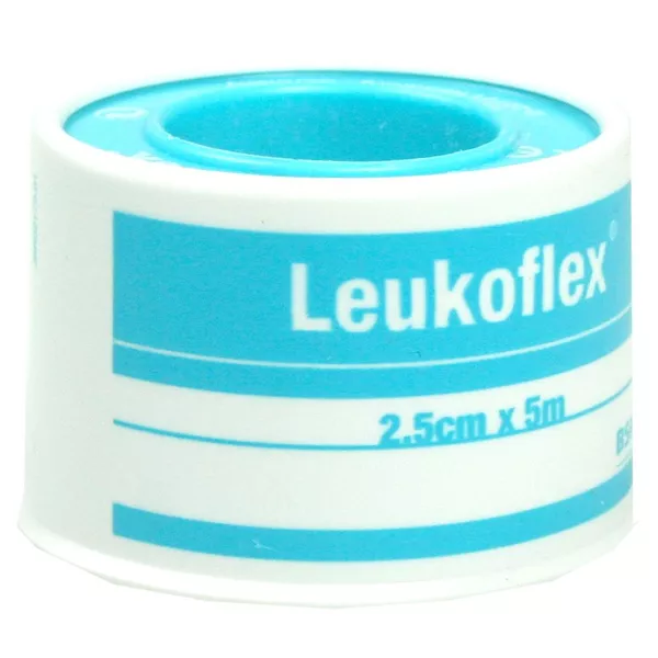 Leukoflex Verbandpflaster, 2,5 cm x 5 m 1 St