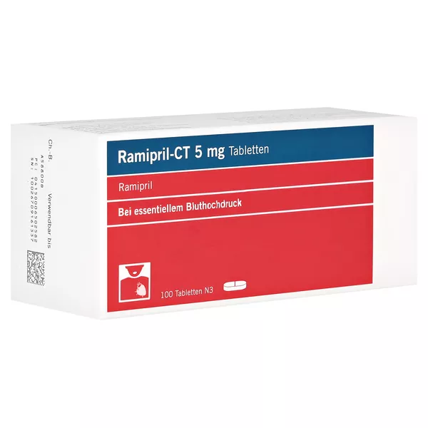 Ramipril-ct 5 mg Tabletten 100 St