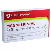 Produktabbildung: Magnesium AL 243 mg Brausetabletten 60 St