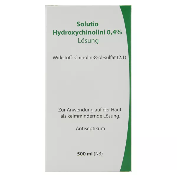 Solutio Hydroxychinolini 0,4% 500 ml