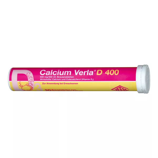 Calcium Verla D 400 Brausetabletten 20 St