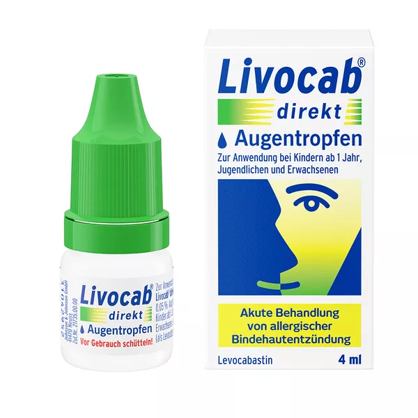 Livocab direkt Augentropfen 4 ml