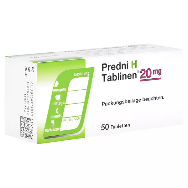 Predni H Tablinen 20 mg Tabletten 50 St