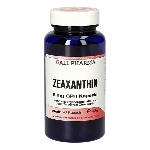 Zeaxanthin 6 mg GPH Kapseln 90 St