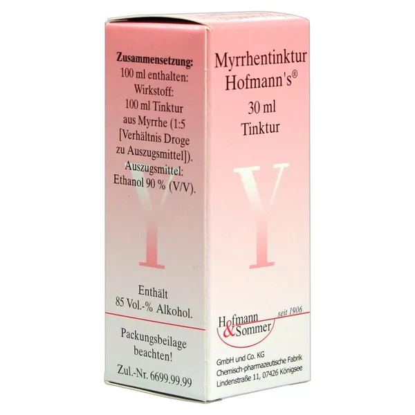 Myrrhentinktur Hofmann's 30 ml