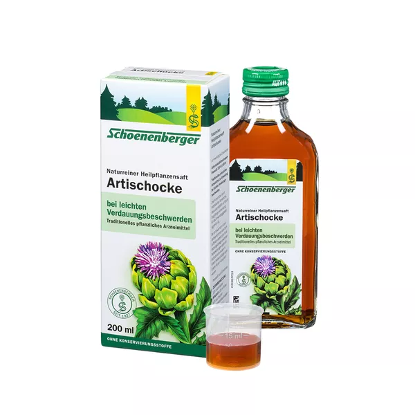 Schoenenberger Heilpflanzensaft Artischocke, 200 ml