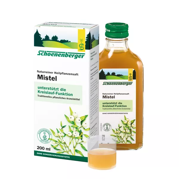 Schoenenberger Naturreiner Heilpflanzensaft Mistel 200 ml