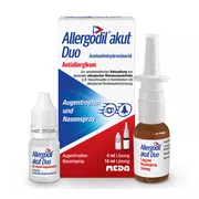 Produktabbildung: Allergodil Akut Duo Kombipackung  bei Allergien
