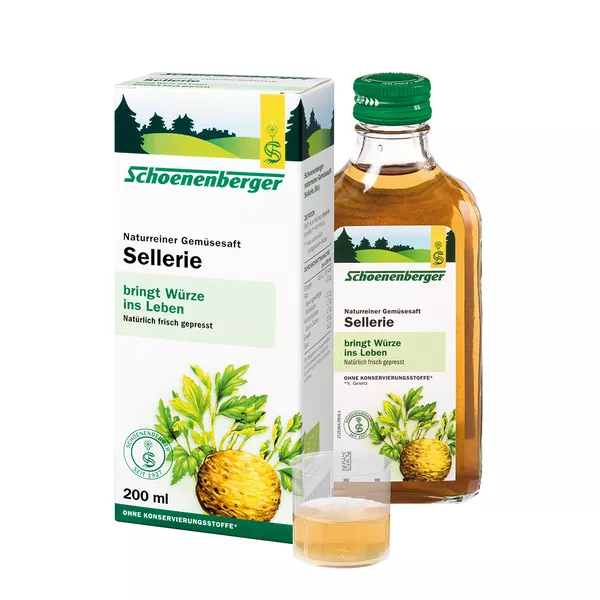 Schoenenberger Naturreiner Gemüsesaft Sellerie 200 ml