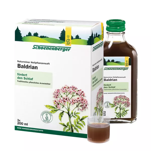 Baldrian Heilpflanzensäfte Schoenenberge 3X200 ml