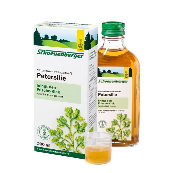Schoenenberger Naturreiner Pflanzensaft Petersilie 200 ml