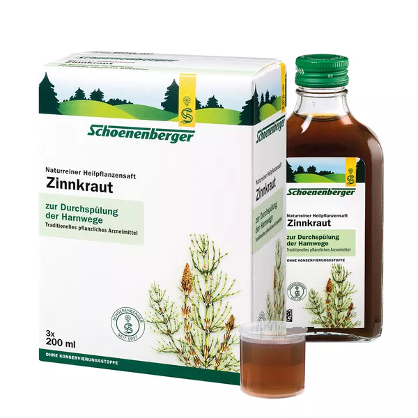 Zinnkraut SAFT Schoenenberger Heilpflanzensaft 3X200 ml