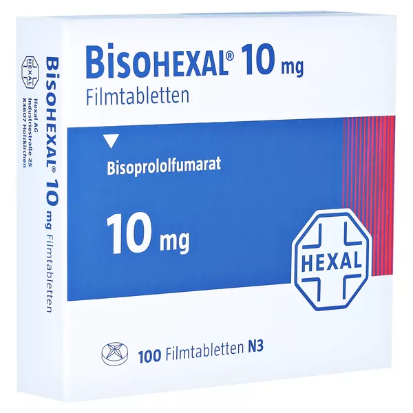 Bisohexal 10 mg Filmtabletten 100 St