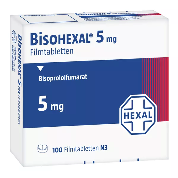 Bisohexal 5 mg Filmtabletten 100 St
