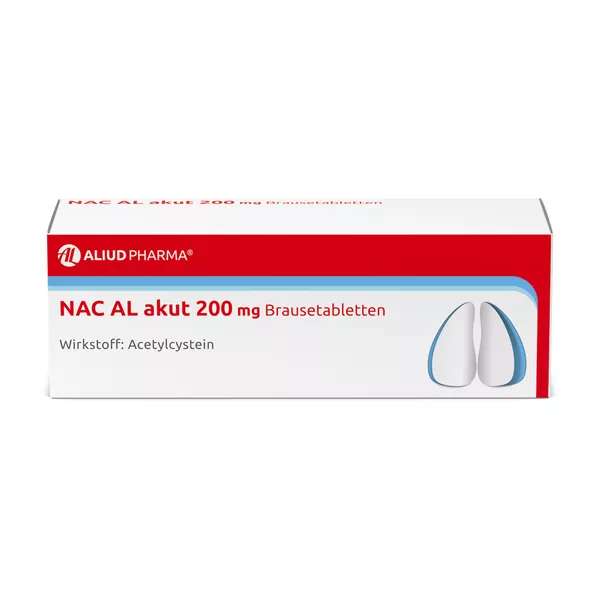 NAC AL akut 200 mg Brausetabletten 20 St