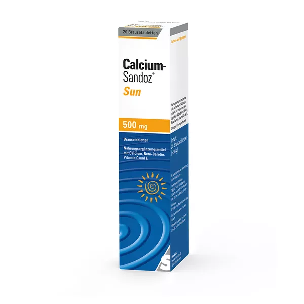 Calcium-Sandoz Sun Brausetabletten, 20 St.