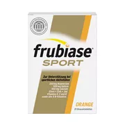 Produktabbildung: FRUBIASE SPORT Orange Brausetabletten