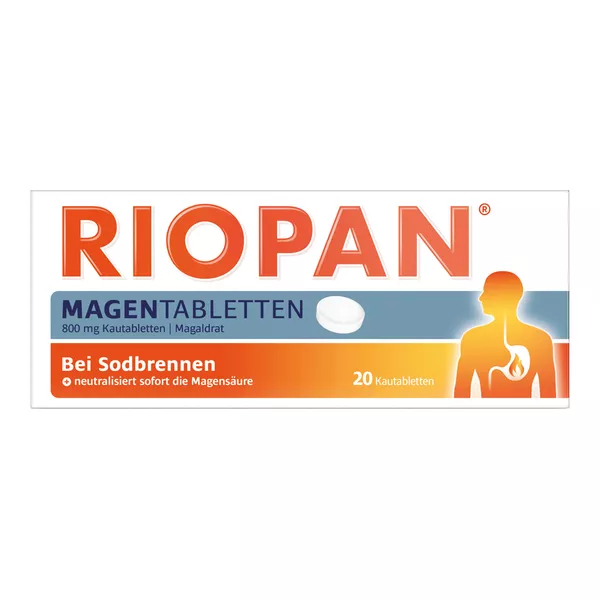Riopan Magen Tabletten Kautabletten, 20 St.