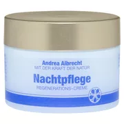 Produktabbildung: Andrea Albrecht Nachtpflegecreme mit Vitaminen 50 ml