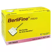 Produktabbildung: Berlifine Micro Kanülen 0,33 x 12,7 mm 100 St