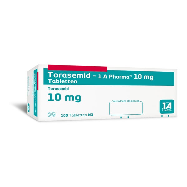 Torasemid-1a Pharma 10 mg Tabletten 100 St